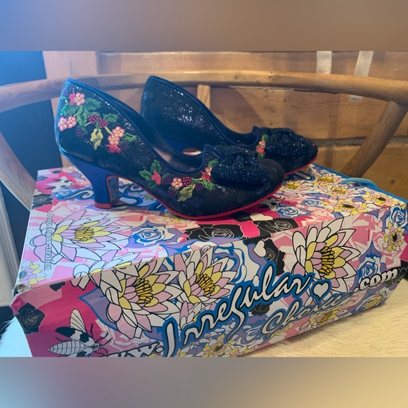 NWT IRREGULAR CHOICE RIPEN ON THE VINE HEELS SIZE 36 🌸🎀 - Picture 4 of 12